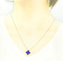 Van Cleef & Arpels Lapis Lazuli Vintage Alhambra Necklace