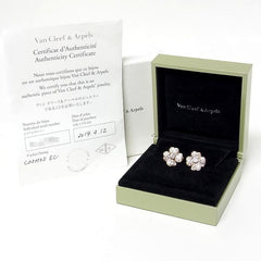 Van Cleef & Arpels Cosmos Diamond Earrings Clips