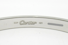 Cartier Love Bracelet 18KT White Gold #19