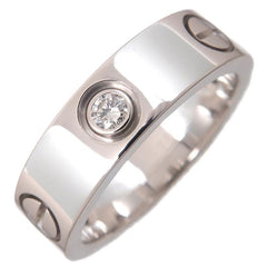 Authentic Cartier 3P Diamond Love Ring #51