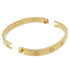 Cartier 18KT Yellow Gold Love Bracelet New Screw System~ Size #16