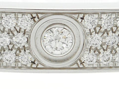 Cartier Diamond Full 18KT White Gold Love Bracelet Size 20 w/ Cert