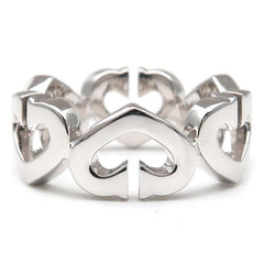 Cartier C Heart Diamond 18KT Gold Ring
