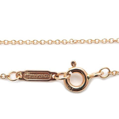 Authenticated Tiffany & Co. Metro Gild & Diamond Heart Necklace