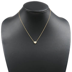 Auth Tiffany & Co. 6P Diamond Pave 18KT Gold Necklace