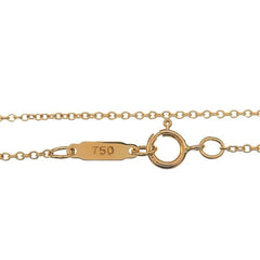 Auth Tiffany & Co. 6P Diamond Pave 18KT Gold Necklace