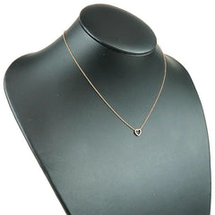 Authenticated Tiffany & Co. Metro Gild & Diamond Heart Necklace