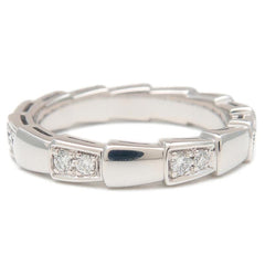 Auth Bvlgari Bulgari Serpenti Diamond & Gold Ring