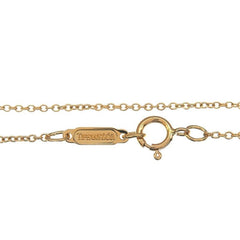 Auth Tiffany & Co. 6P Diamond Pave 18KT Gold Necklace