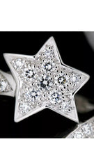 Authentic CHANEL Comete Diamond 18KT Gold Ring