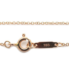 Authenticated Tiffany & Co. Metro Gild & Diamond Heart Necklace