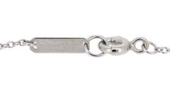 Tiffany & Co. Diamond 0.90ct Lucida Platinum Pendant Necklace