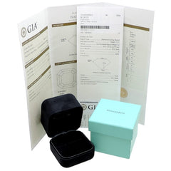 Tiffany & Co. Lucida 0.72ct Diamond Platinum Wedding Engagement Ring