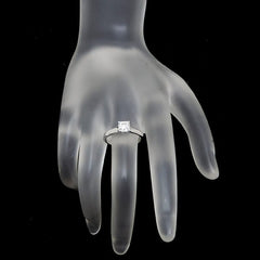 Tiffany & Co. Lucida 0.72ct Diamond Platinum Wedding Engagement Ring
