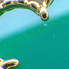 Rare Van Cleef & Arpels Chrysoprase 20 Motif Vintage Alhambra Necklace