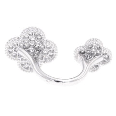 Van Cleef & Arpels Magic Alhambra Diamond Between the Fingers Ring