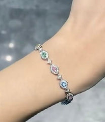 2.0 Fancy Natural Colored Diamond Bracelet