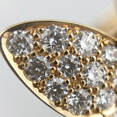 Van Cleef & Arpels Diamond Two Butterfly Rose Gold Ring