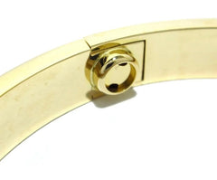 Cartier 18KT Yellow Gold Love Bracelet, Size 17, New Screw System w/ Certificate