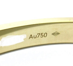 Cartier 18KT Yellow Gold Love Bracelet, Size 17, New Screw System w/ Certificate