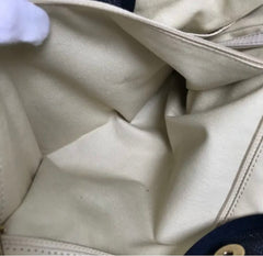 CHANEL Denim & Leather Deauville GM Tote Handbag