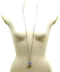 Van Cleef & Arpels Chalcedony Magic Alhambra 18KT White Gold Long Necklace