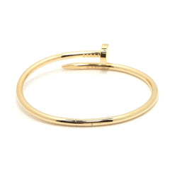 Cartier Juste Un Clou 18KT Yellow Gold Bracelet, Size 18