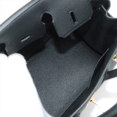 Hermes 30cm Black Togo Leather Gold Hardware Birkin Bag - Brand New