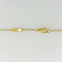 Van Cleef & Arpels Vintage Alhambra Mother of Pearl 18KT Gold Necklace