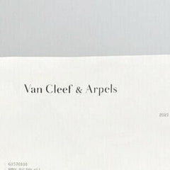 Van Cleef & Arpels Full Diamond 18KT Gold Ring