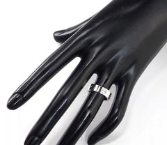 Cartier 18KT White Gold Love Ring #50/ US 5