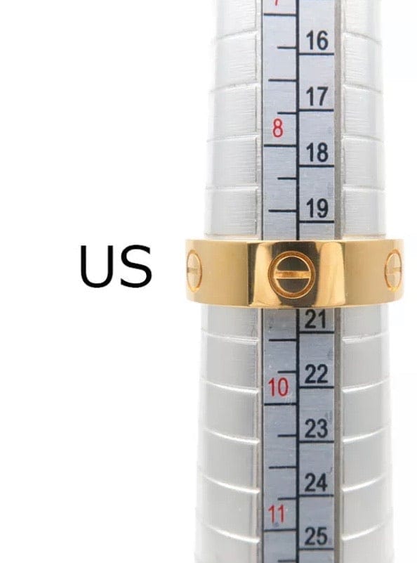 Cartier 18KT Yellow Gold Full Love Ring #60 / US 9