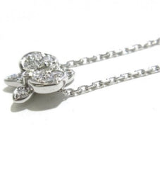 Cartier Caresse de Orchidees 18KT White Gold Necklce