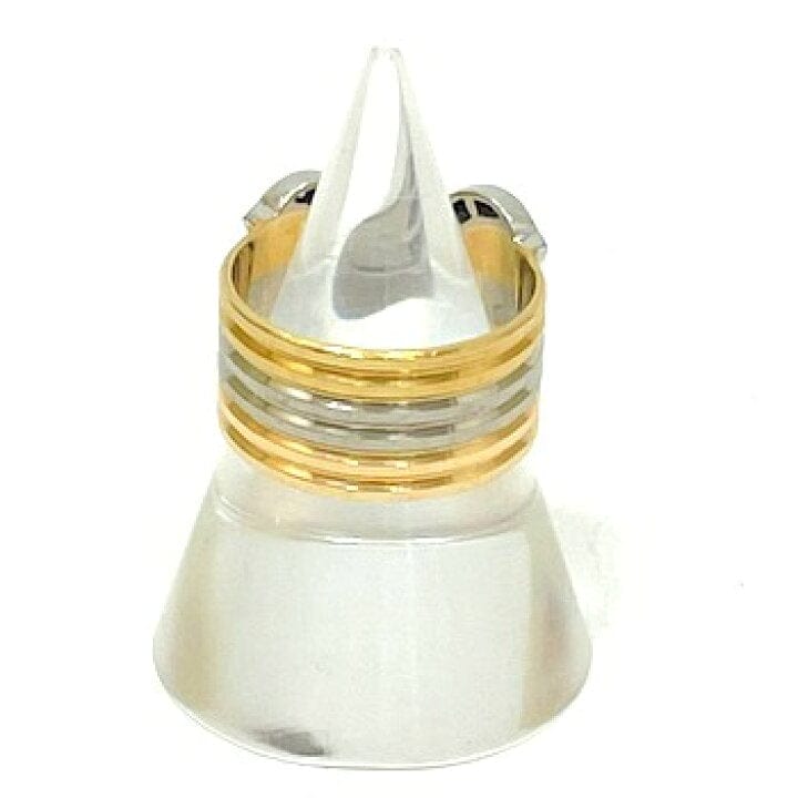 Cartier 2C Diamond Wide Trinity 18Kt Gold Ring
