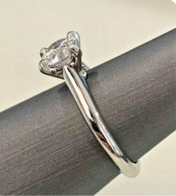 Cartier 1.01ct  VVS2 Engagement/ Wedding Platinum Ring