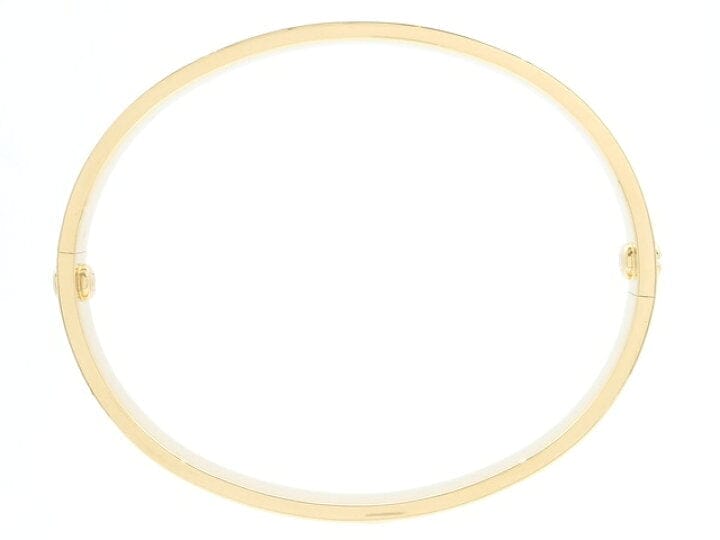 Cartier 18KT Yellow Gold Love Bracelet Size 18 w/ Certificate