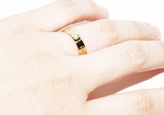 Cartier 1P Diamond Wedding Yellow Gold Love Ring Size 5