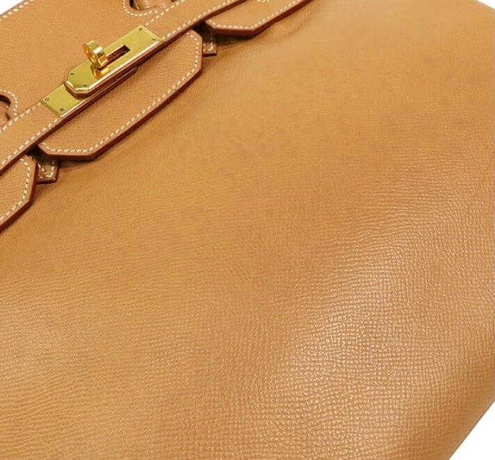 HermÃ¨s Birkin 32 Golden Brown Togo Leather Bag