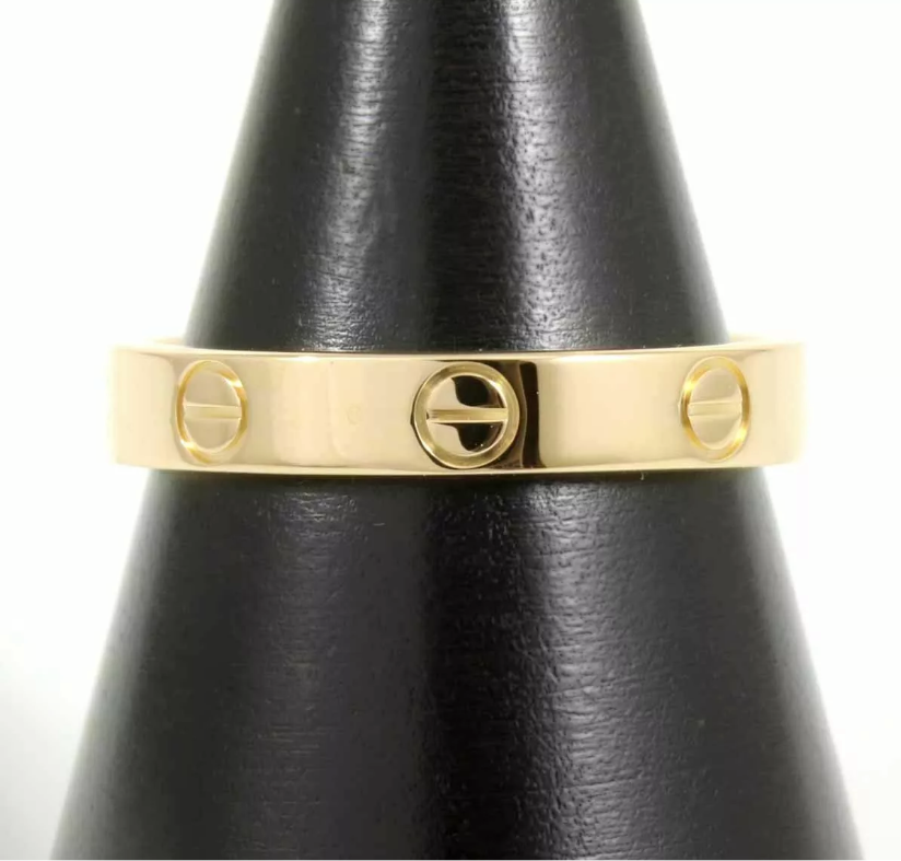 Cartier 18KT Yellow Gold Mini / Wedding Love Ring
