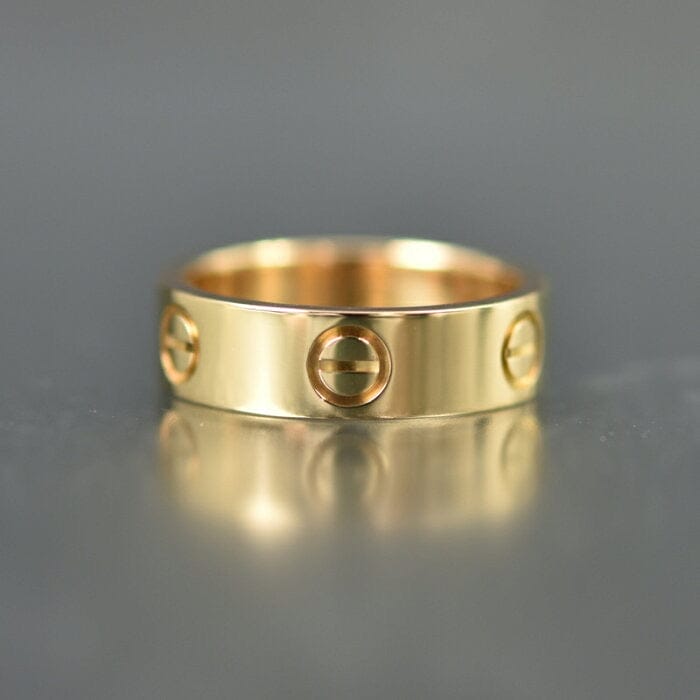 Cartier Rose Gold Love Ring #53 US 6