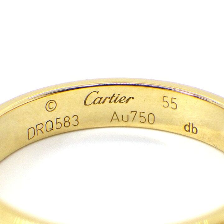 Cartier 18KT Yellow Gold Wedding Love Ring Size 55