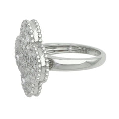 Van Cleef & Arpels Diamond Magic Alhambra Ring #51/ US 5.5
