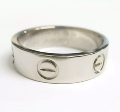 Cartier Love ring 18KT White Gold Size 55/ US 7