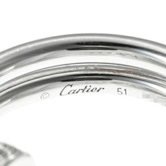 Cartier Diamond Juste Un Clou Nail Ring Size 51