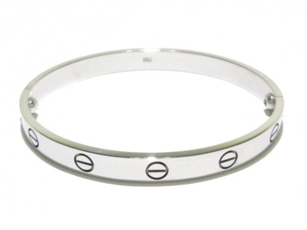 Cartier 18KT White Gold Love Bracelet #17