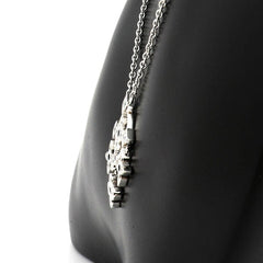 Louis Vuitton Diamond Pendantiff de Dantil 18KT White Gold Necklace & Pendant
