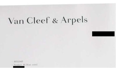 Van Cleef & Arpels Coral Diamond Papillon Butterfly Lucky Pendant Necklace