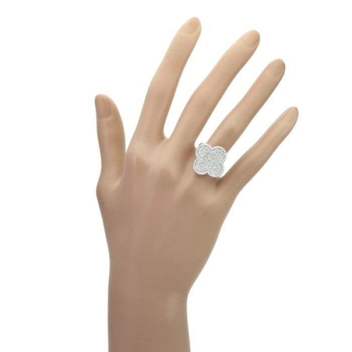 Van Cleef & Arpels Diamond Magic Alhambra Ring #51/ US 5.5