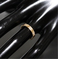 Cartier Diamond-Paved 18KT Rose Gold Love Ring, Size 56