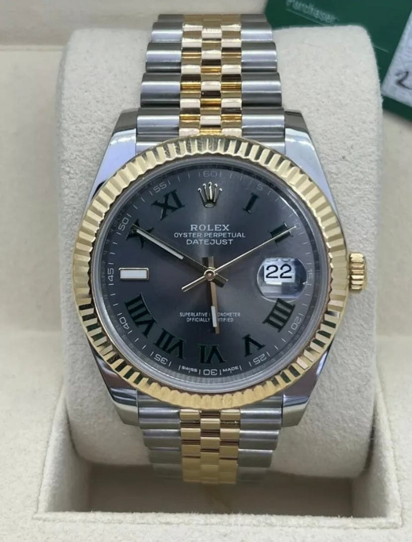 Rolex 41mm Wimbledon Jubilee 18KT Gold Two Tone Watch